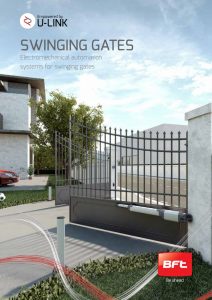 BFT-Electromechanical automation systems for swinging gates