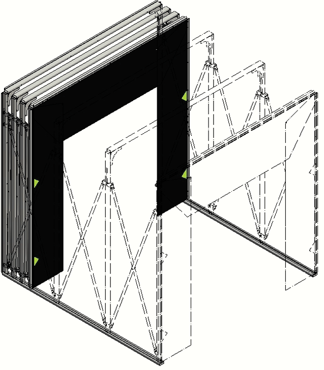 TUNNEL OPENING-CLOSING MOTION